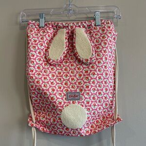 DARLING NEW CONDITION CATH KIDSTON LONDON DRAWSTRING BUNNY BAG. GREAT FOR EASTER